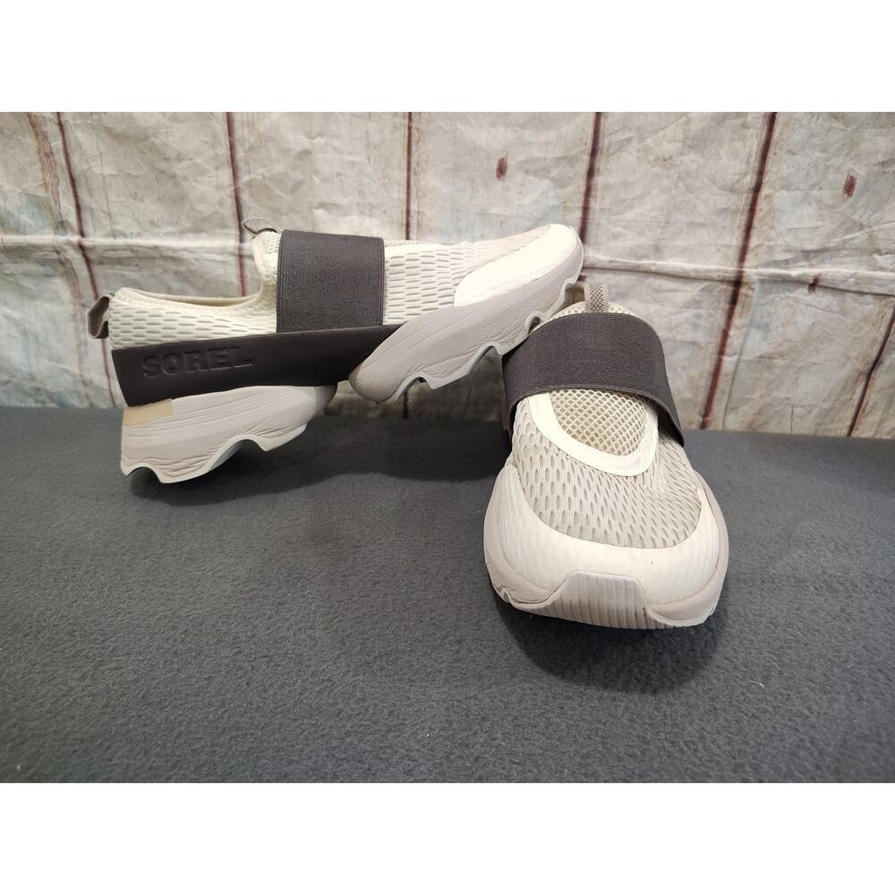 Sorel Shoes Women Size 11 Kinetic Impact Strap Slip-On Sneakers NL4698-125 White